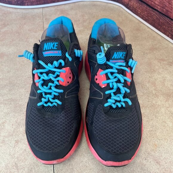 Nike Lunarglide+ 3 Running Shoes Low Top Lace Up Mesh Sneakers - Picture 2 of 10